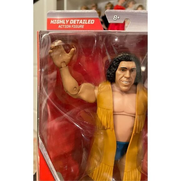 WWE Mattel Elite Flashback Andre the Giant Wrestling Figure WWF Amazon Exclusive - Picture 4 of 11